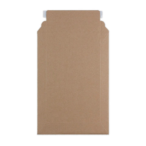 Manila Brown 400gsm Peel & Seal Rigid Board Mailers Envelope (270 x 185mm)