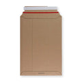 Manila Brown 320gsm Peel & Seal Rigid Board Mailers Envelope (340 x 235mm)