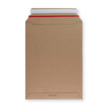 Manila Brown 320gsm Peel & Seal Rigid Board Mailers Envelope (340 x 250mm)