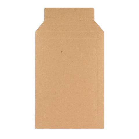 Manila Brown 400gsm Peel & Seal Rigid Board Mailers Envelope (370 x 285mm)