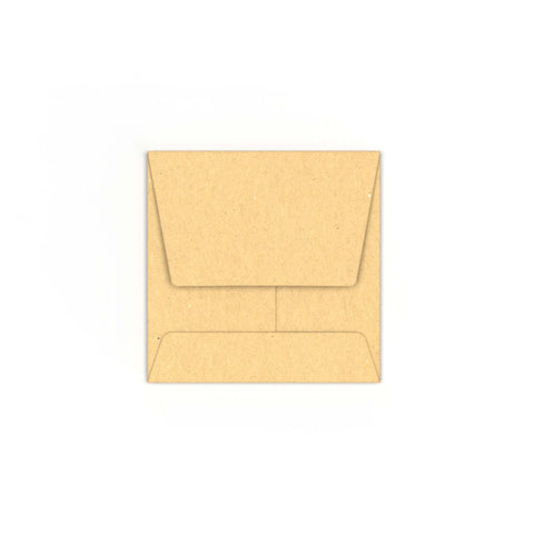 Manila Brown 70gsm Gummed Business Envelope (60 x 60mm) - 131 - Envelopes.co.uk