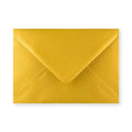 Metallic Gold 100gsm Gummed V-Flap Greeting Card Envelope (133 x 184mm)