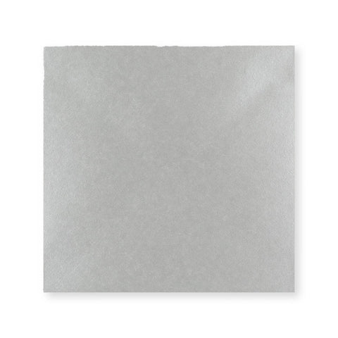 Metallic Silver 100gsm Gummed V - Flap Greeting Card Envelope (140 x 140mm) - E05140 - Envelopes.co.uk