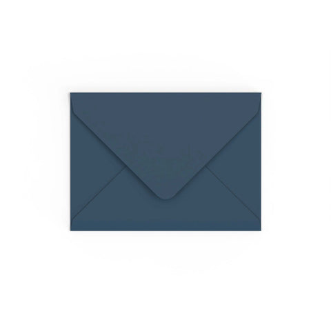 Navy Blue British Made 110gsm Gummed V - Flap Envelope (133 x 184mm) - CU133NB - Envelopes.co.uk