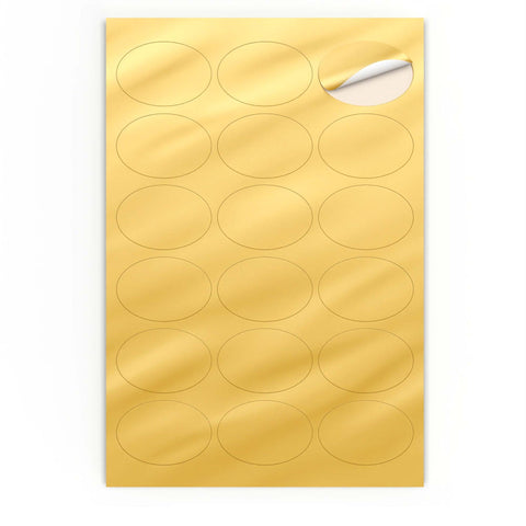 Oval Adhesive Labels - AVGL4 - 6342 - Envelopes.co.uk
