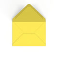 Sunflower Yellow British Made 120gsm Gummed Envelope (133 x 184mm)