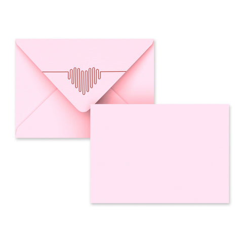Valentine's Coloured Envelope (Heatbeat Design) - GCC6PP - SV4 - Envelopes.co.uk