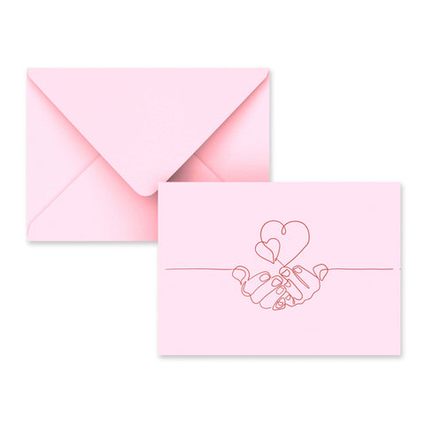 Valentine's Coloured Envelope (Share Love Design) - GCC6PP - SV1 - Envelopes.co.uk