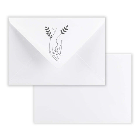 Wedding Envelopes (Hand Bonding Design) - C03C5 - WD3 - Envelopes.co.uk