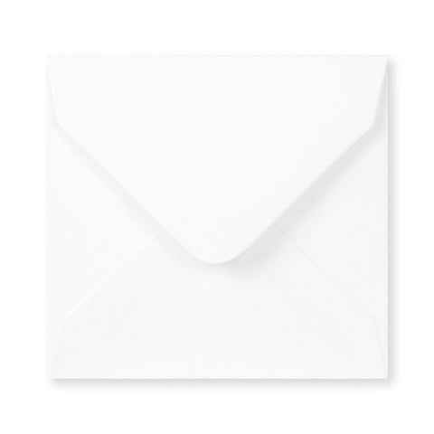 White 120gsm Gummed Greeting Card Envelope (100 x 100mm) - C03100100 - Envelopes.co.uk