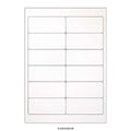 White Adhesive Labels