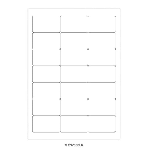 White Adhesive Labels - LAB21W - Envelopes.co.uk
