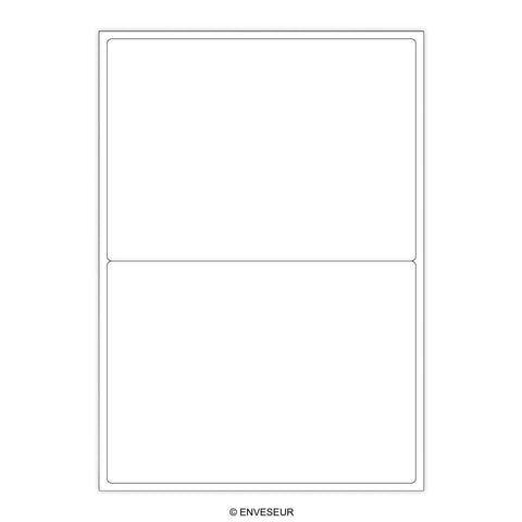White Adhesive Labels - LAB2W - Envelopes.co.uk
