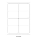 White Adhesive Labels