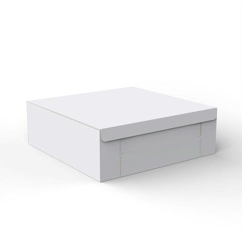 White Cardboard Boxes - LU280280100WB - Envelopes.co.uk