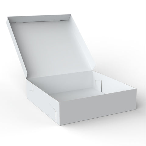White Cardboard Boxes - LU30030080WW - Envelopes.co.uk