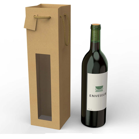 Wine Bottle Gift Bag - BOTBAGMKRW - Envelopes.co.uk