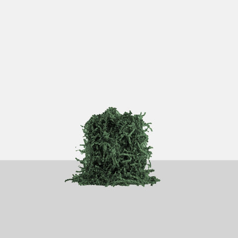 Zig Zag Shredded Packing Paper - 250g Forest Green